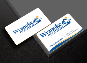 Business Card Design by Expert Bappy for Wyanoke Strategies | Design: #37646998
