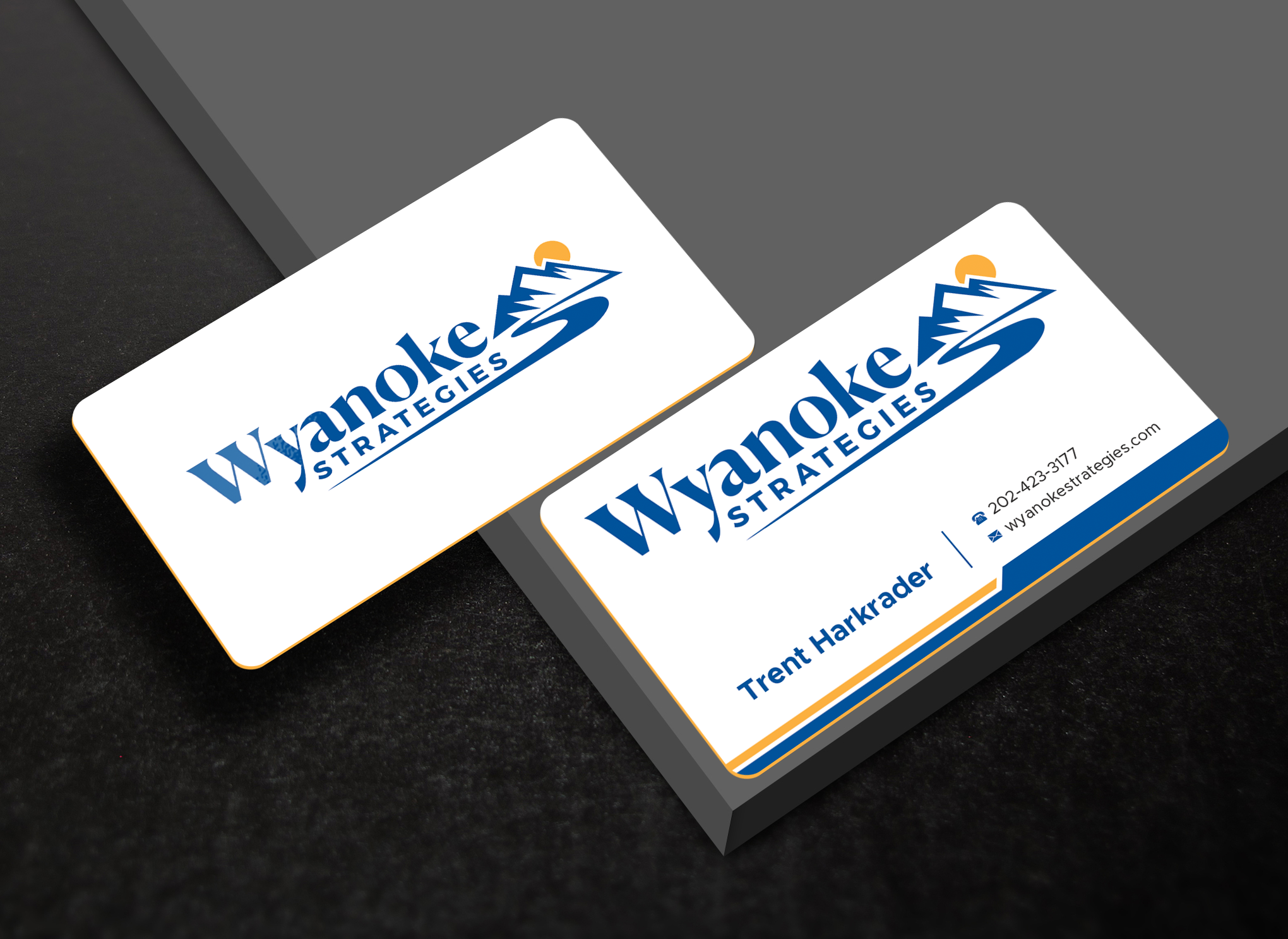Business Card Design by Expert Bappy for Wyanoke Strategies | Design #37646999