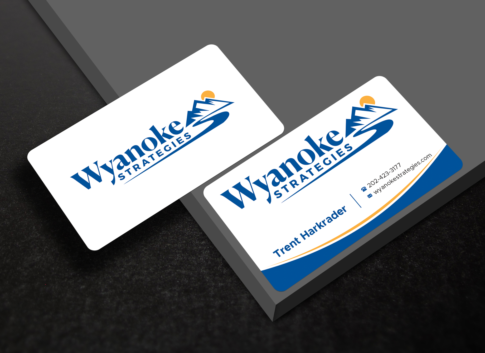 Business Card Design by Expert Bappy for Wyanoke Strategies | Design #37647027