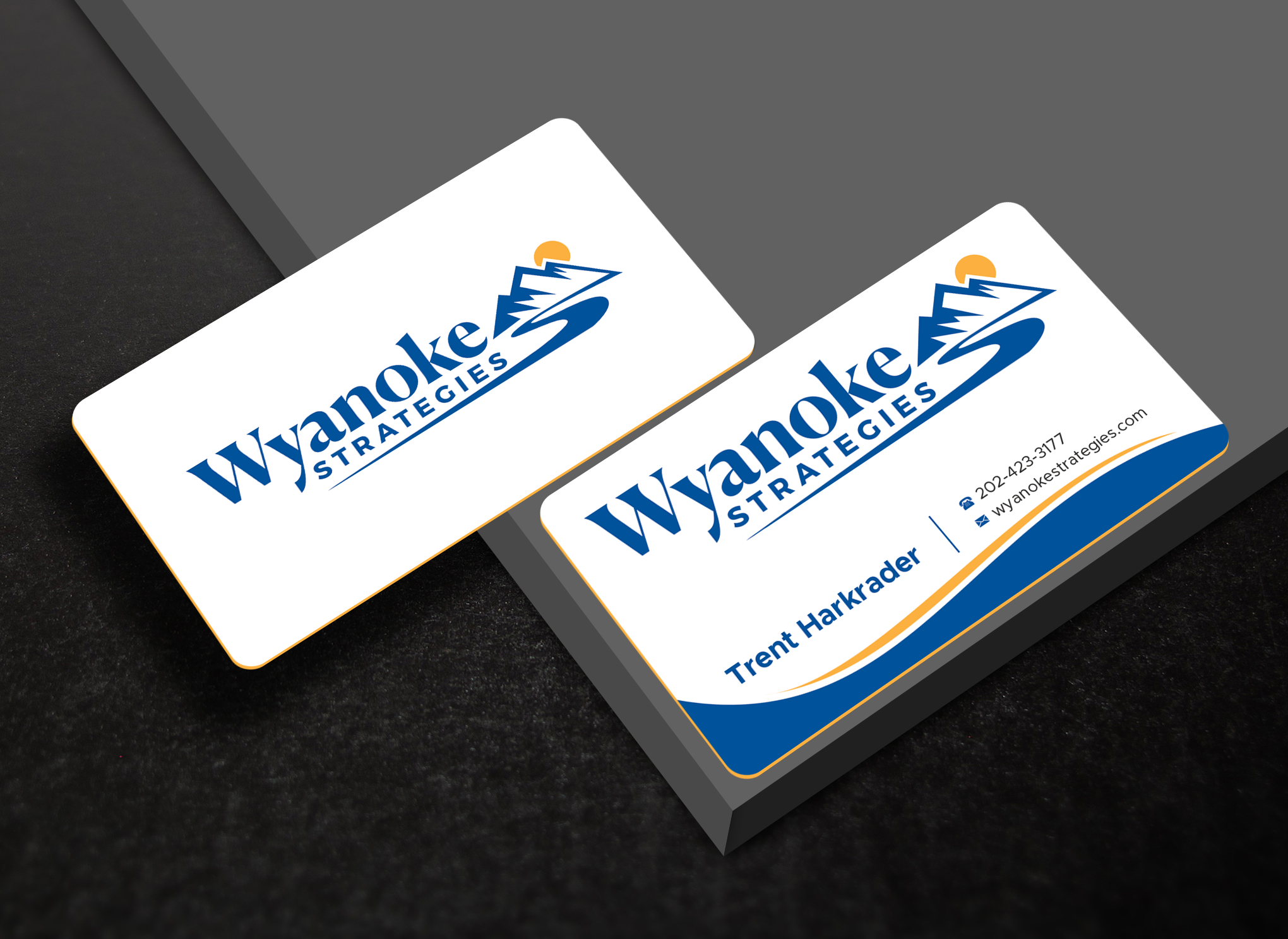 Business Card Design by Expert Bappy for Wyanoke Strategies | Design #37647071