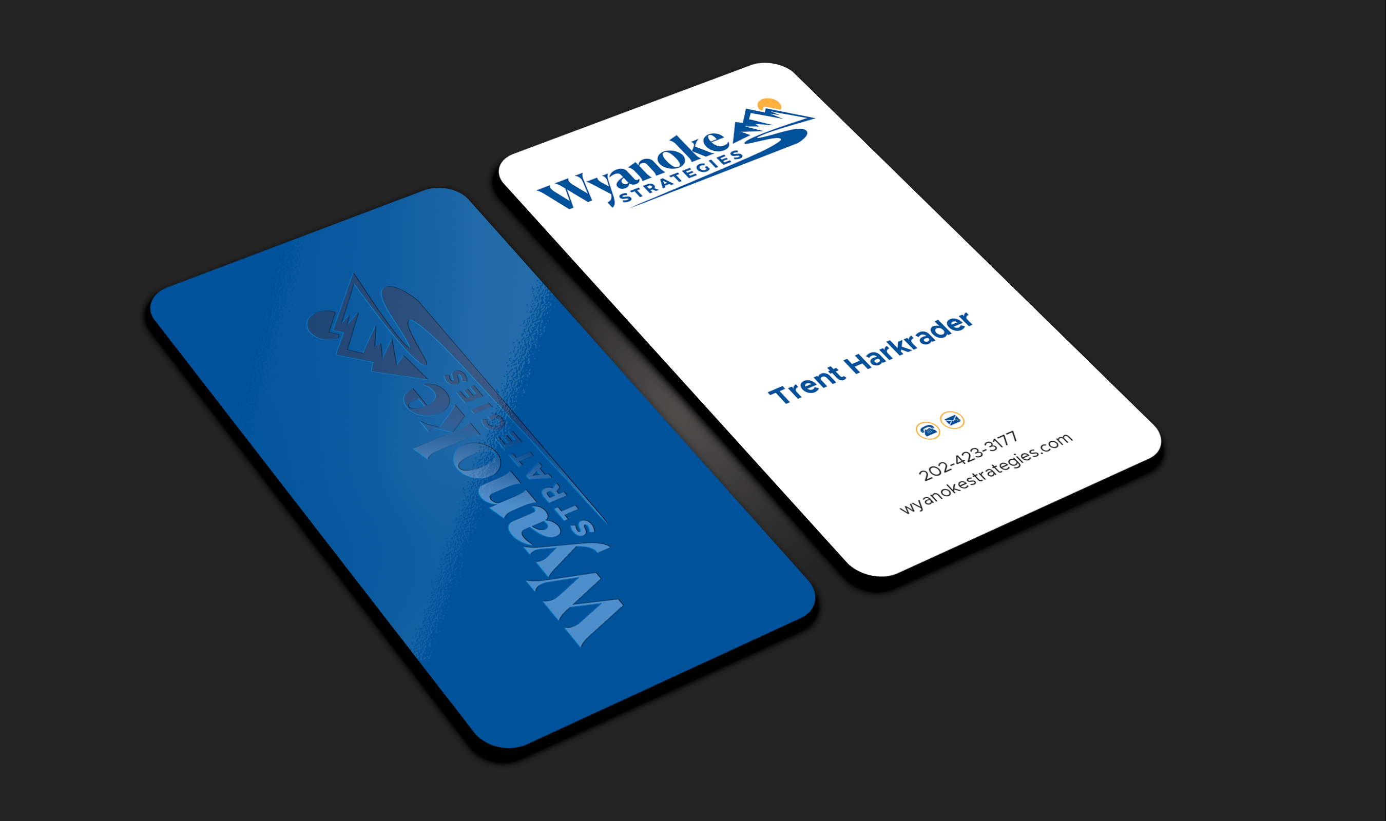 Business Card Design by Expert Bappy for Wyanoke Strategies | Design #37647108