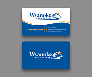 Business Card Design by Sun Moon Graphic Designer for Wyanoke Strategies | Design: #37628645