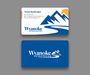 Business Card Design by Sun Moon Graphic Designer for Wyanoke Strategies | Design: #37628648
