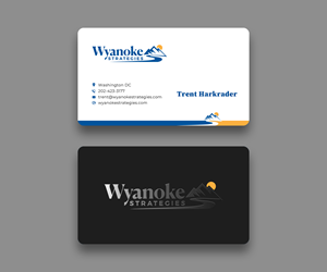 Business Card Design by Sun Moon Graphic Designer for Wyanoke Strategies | Design: #37628649