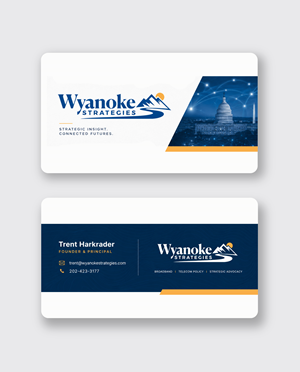 Business Card Design by Result Design for Wyanoke Strategies | Design: #37635426