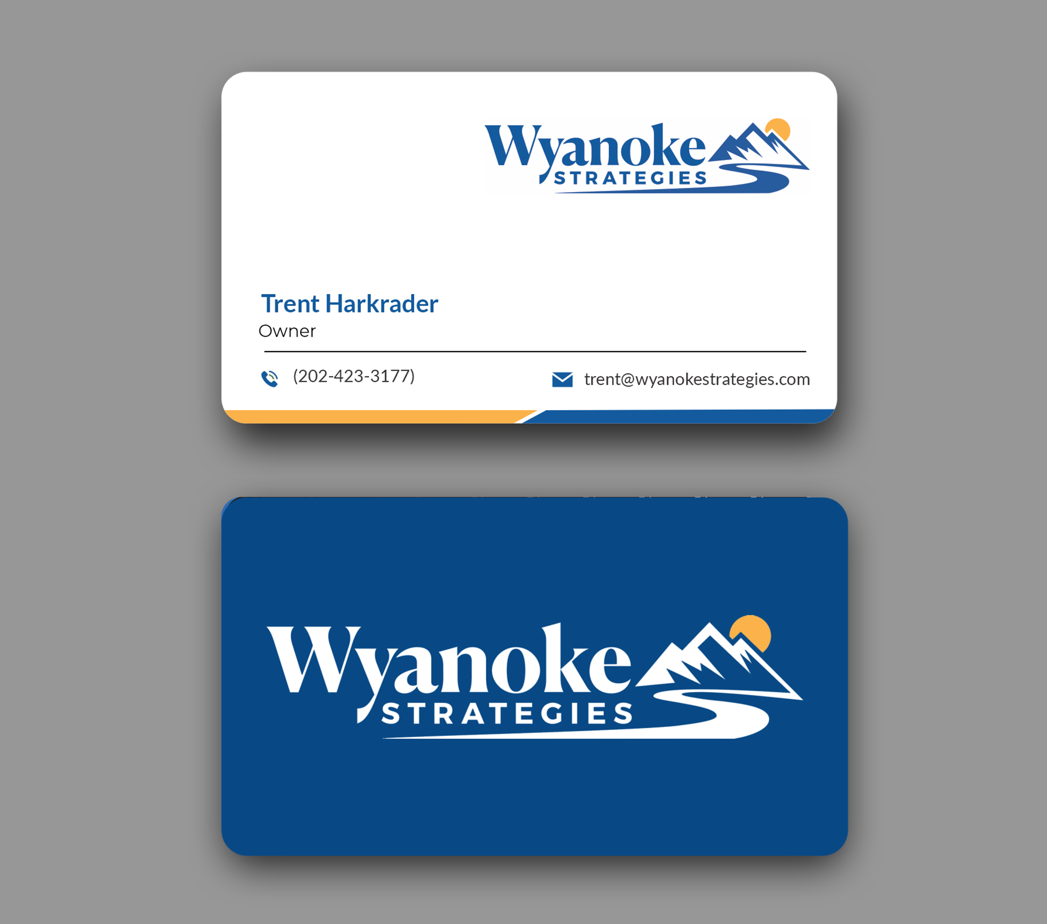 Business Card Design by JS Desiger for Wyanoke Strategies | Design #37627302