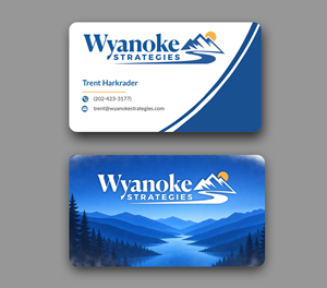 Business Card Design by JS Desiger for Wyanoke Strategies | Design: #37628058