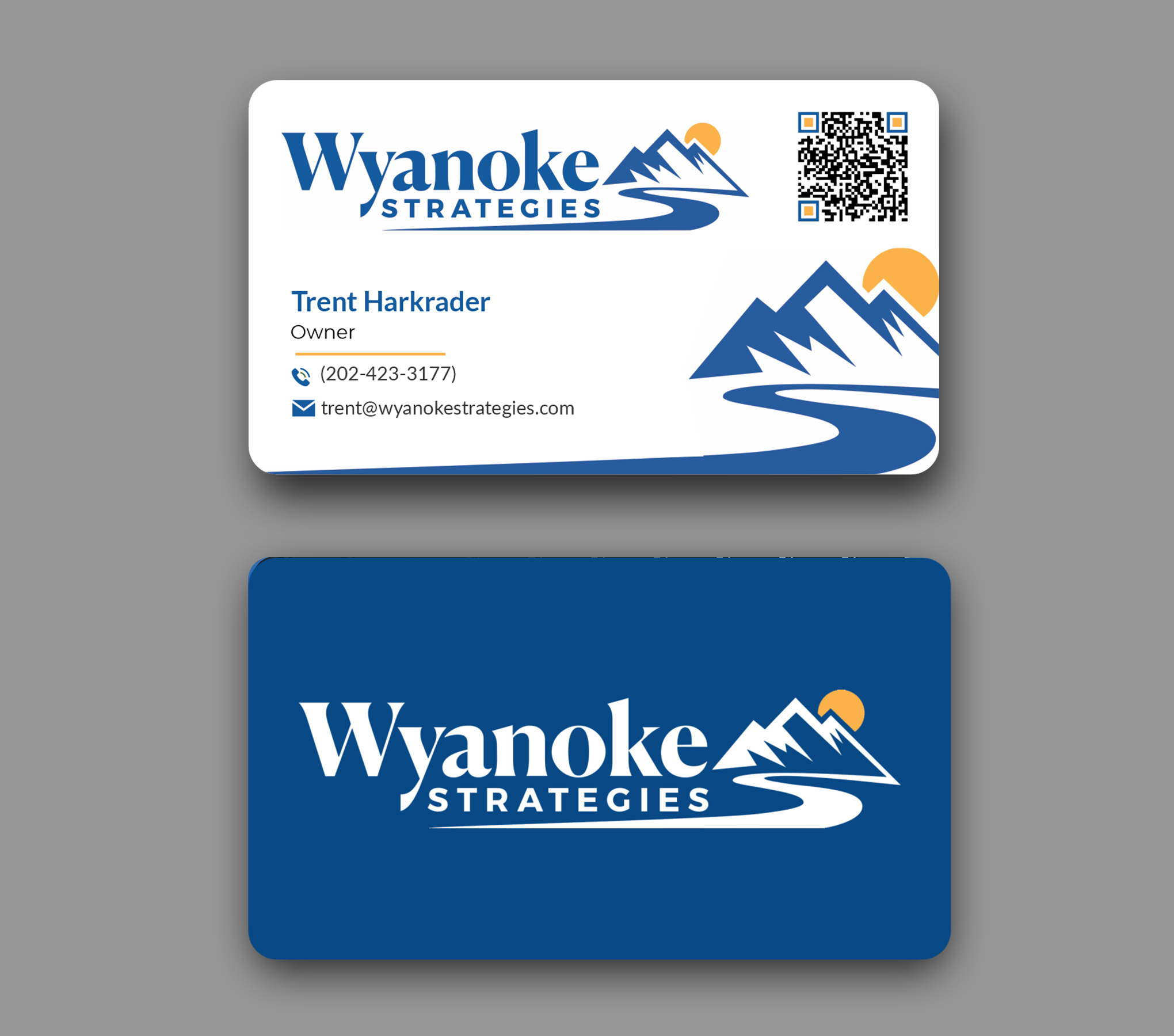 Business Card Design by JS Desiger for Wyanoke Strategies | Design #37641498