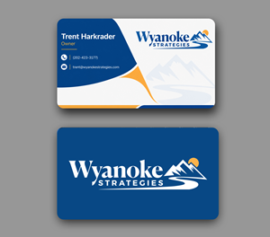 Diseño de Tarjeta de Presentación por JS Desiger para Wyanoke Strategies | Diseño #37641866