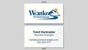 Business Card Design by Nanas91 for Wyanoke Strategies | Design: #37648737