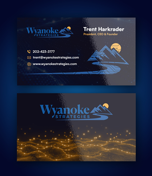 Business Card Design by debdesign for Wyanoke Strategies | Design: #37629701