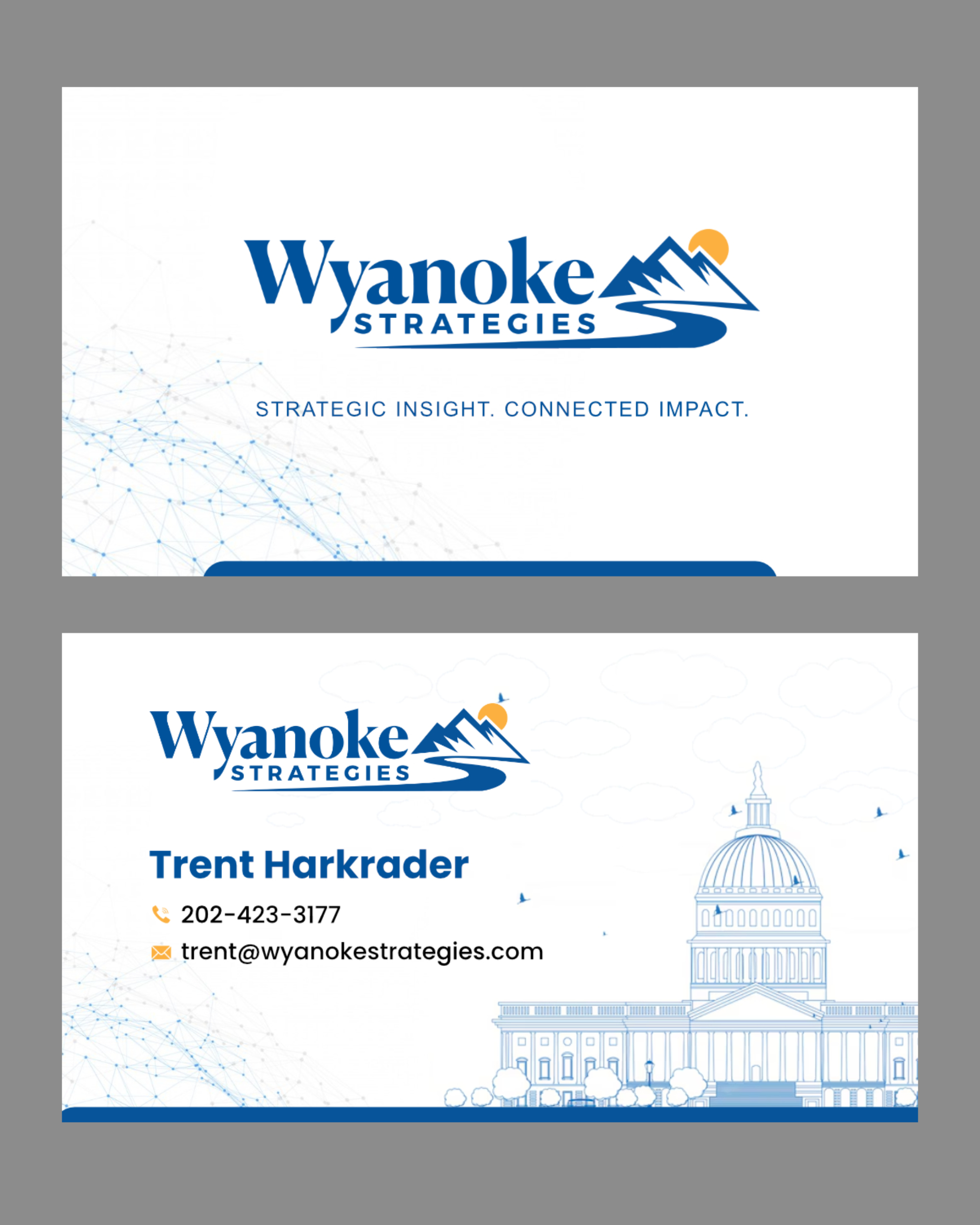 Business Card Design by debdesign for Wyanoke Strategies | Design #37629862