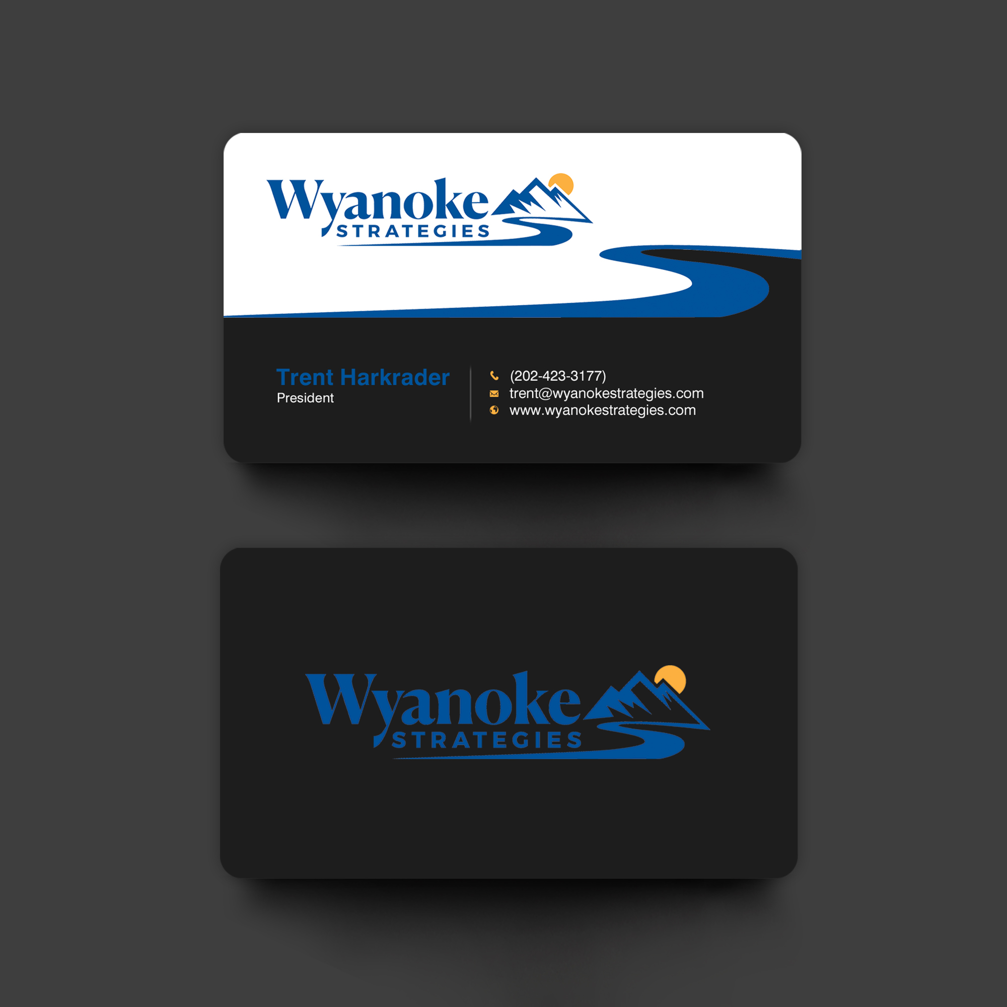 Business Card Design by Brand aid for Wyanoke Strategies | Design #37632401