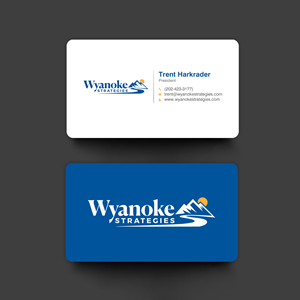 Business Card Design by Brand aid for Wyanoke Strategies | Design: #37632402