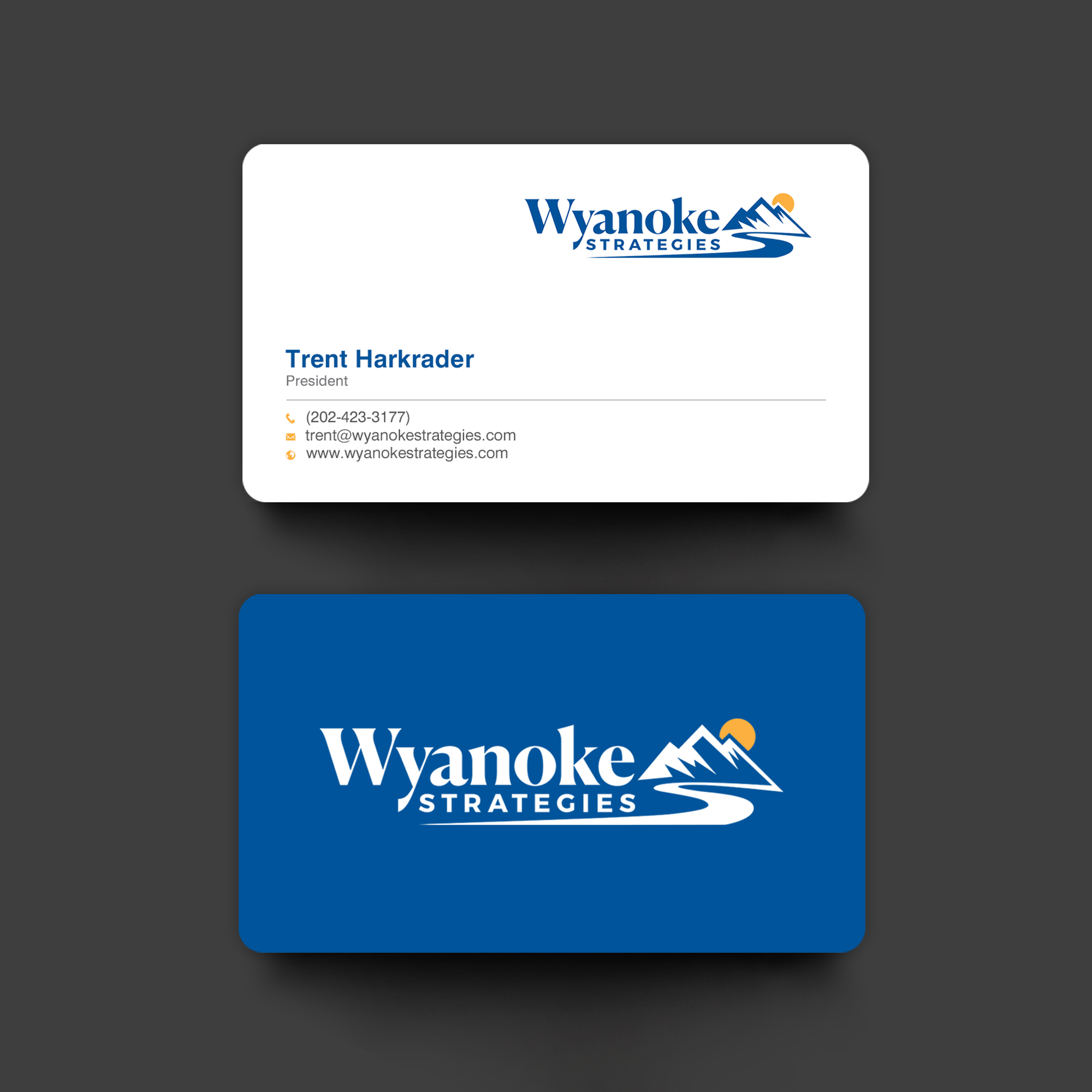 Business Card Design by Brand aid for Wyanoke Strategies | Design #37638718
