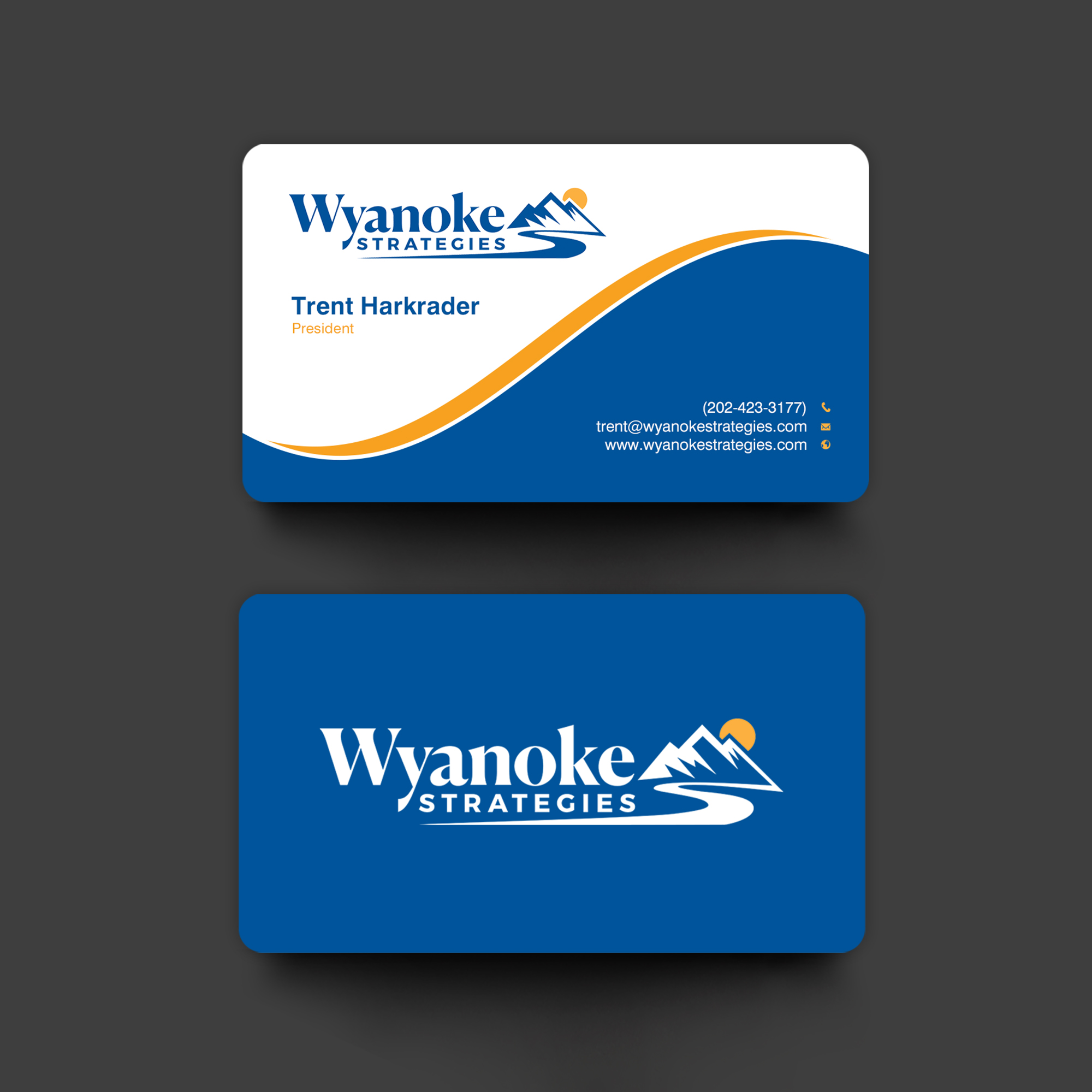 Business Card Design by Brand aid for Wyanoke Strategies | Design #37638737