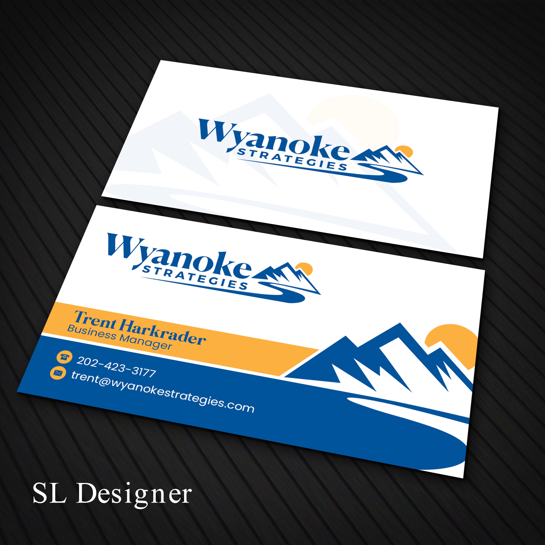 Business Card Design by SL Designer for Wyanoke Strategies | Design #37627737