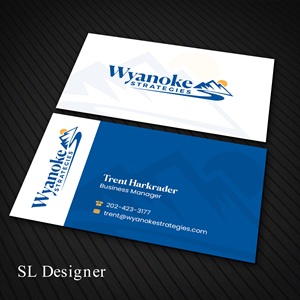 Business Card Design by SL Designer for Wyanoke Strategies | Design: #37627739