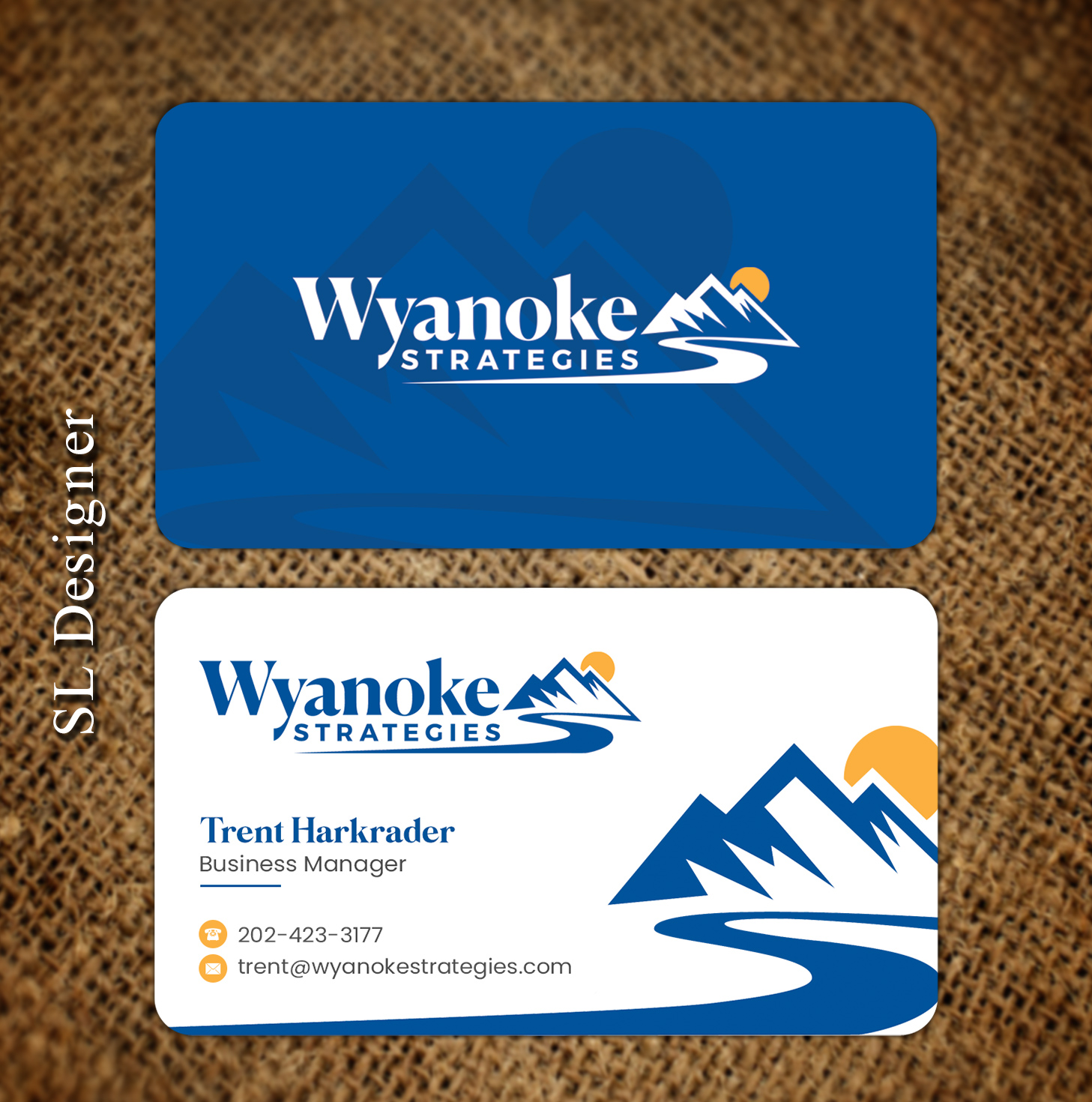 Business Card Design by SL Designer for Wyanoke Strategies | Design #37627741