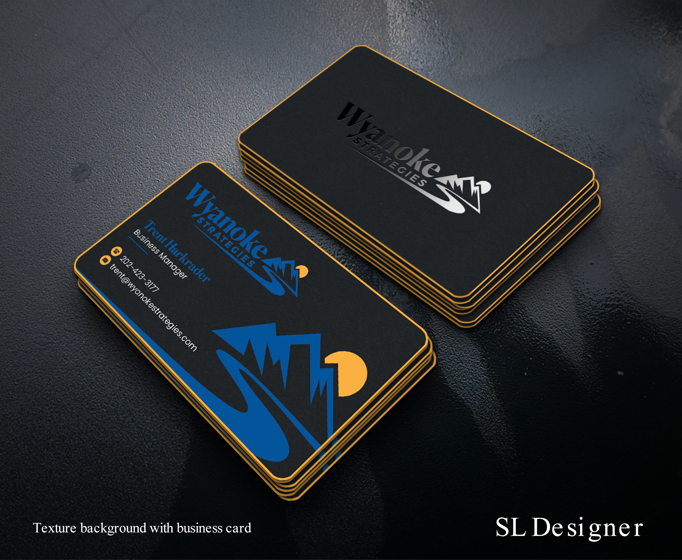 Business Card Design by SL Designer for Wyanoke Strategies | Design #37627745