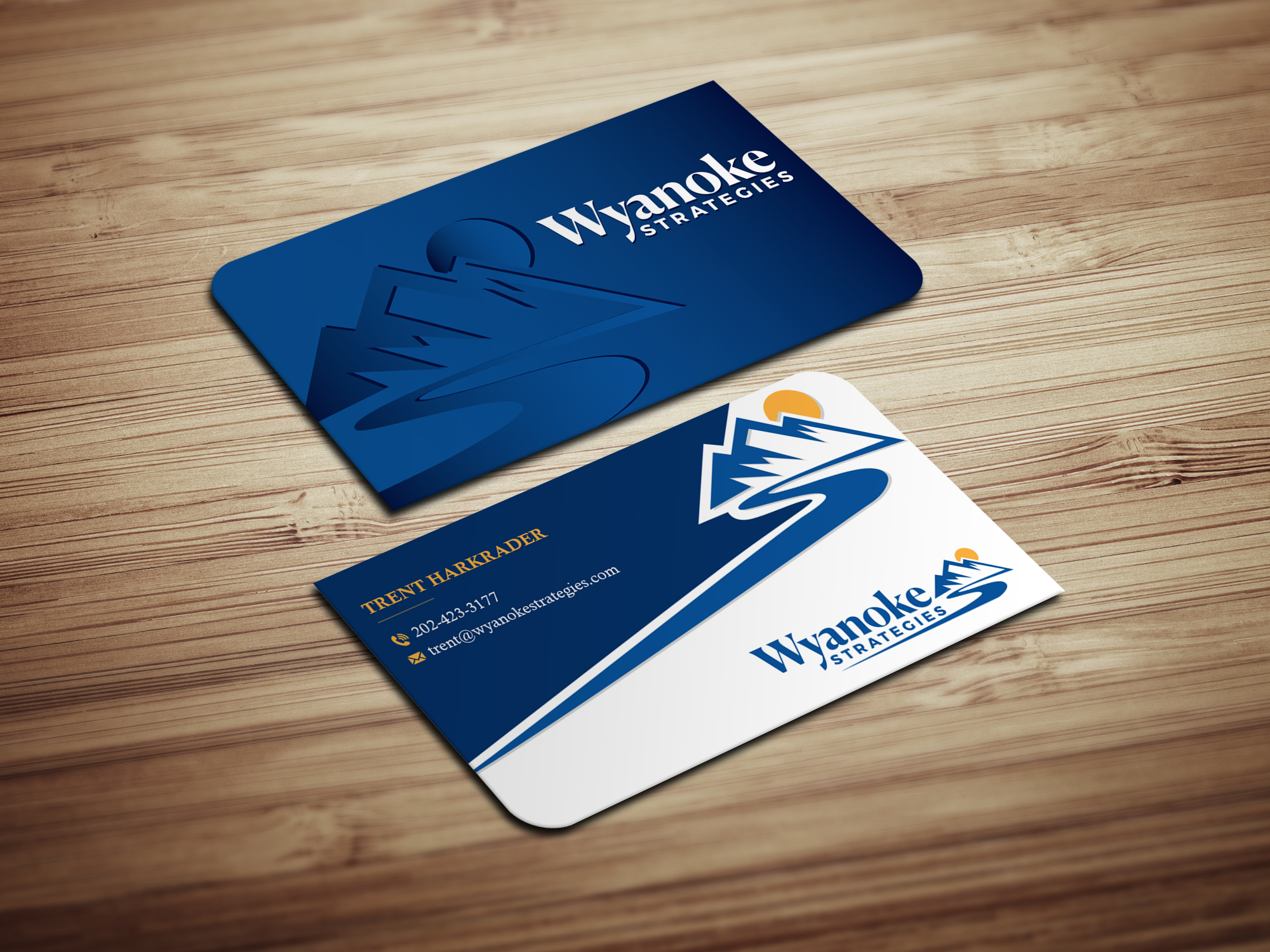 Business Card Design by Magic of Art for Wyanoke Strategies | Design #37630196