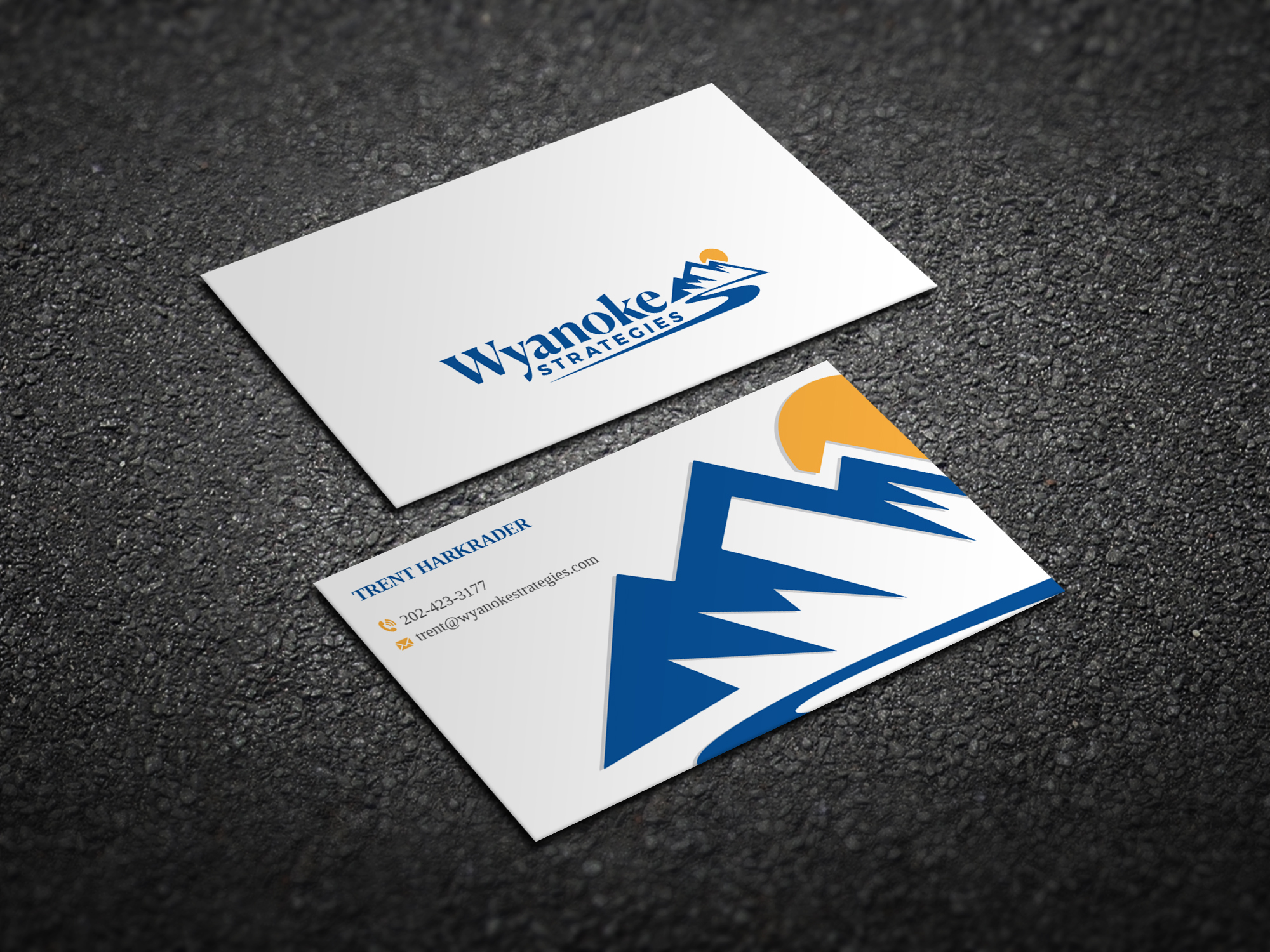Business Card Design by Magic of Art for Wyanoke Strategies | Design #37630486
