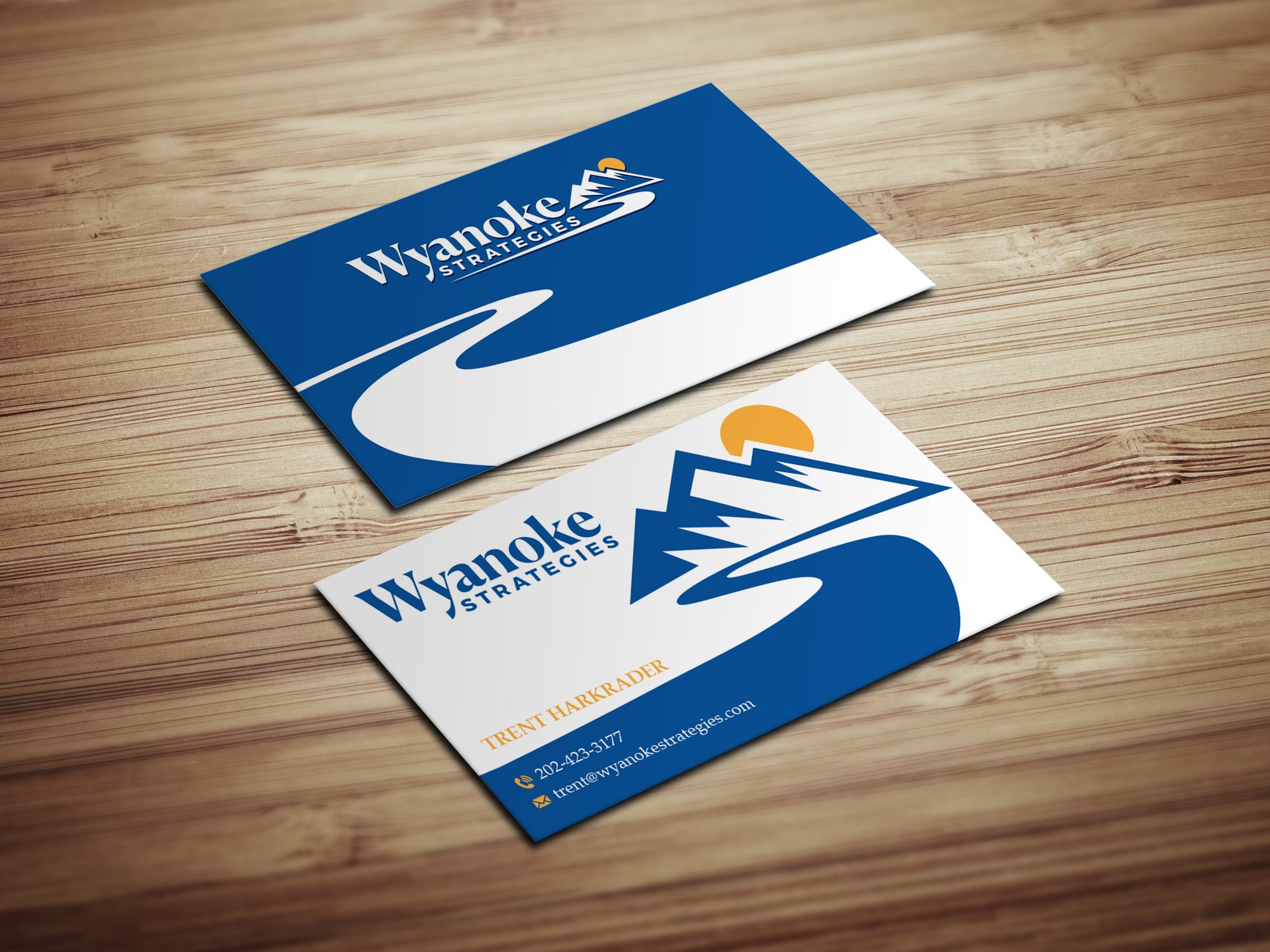 Business Card Design by Magic of Art for Wyanoke Strategies | Design #37630489
