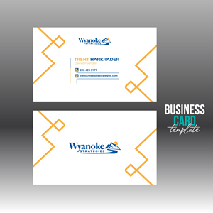 Business Card Design by Jahidul for Wyanoke Strategies | Design: #37648962