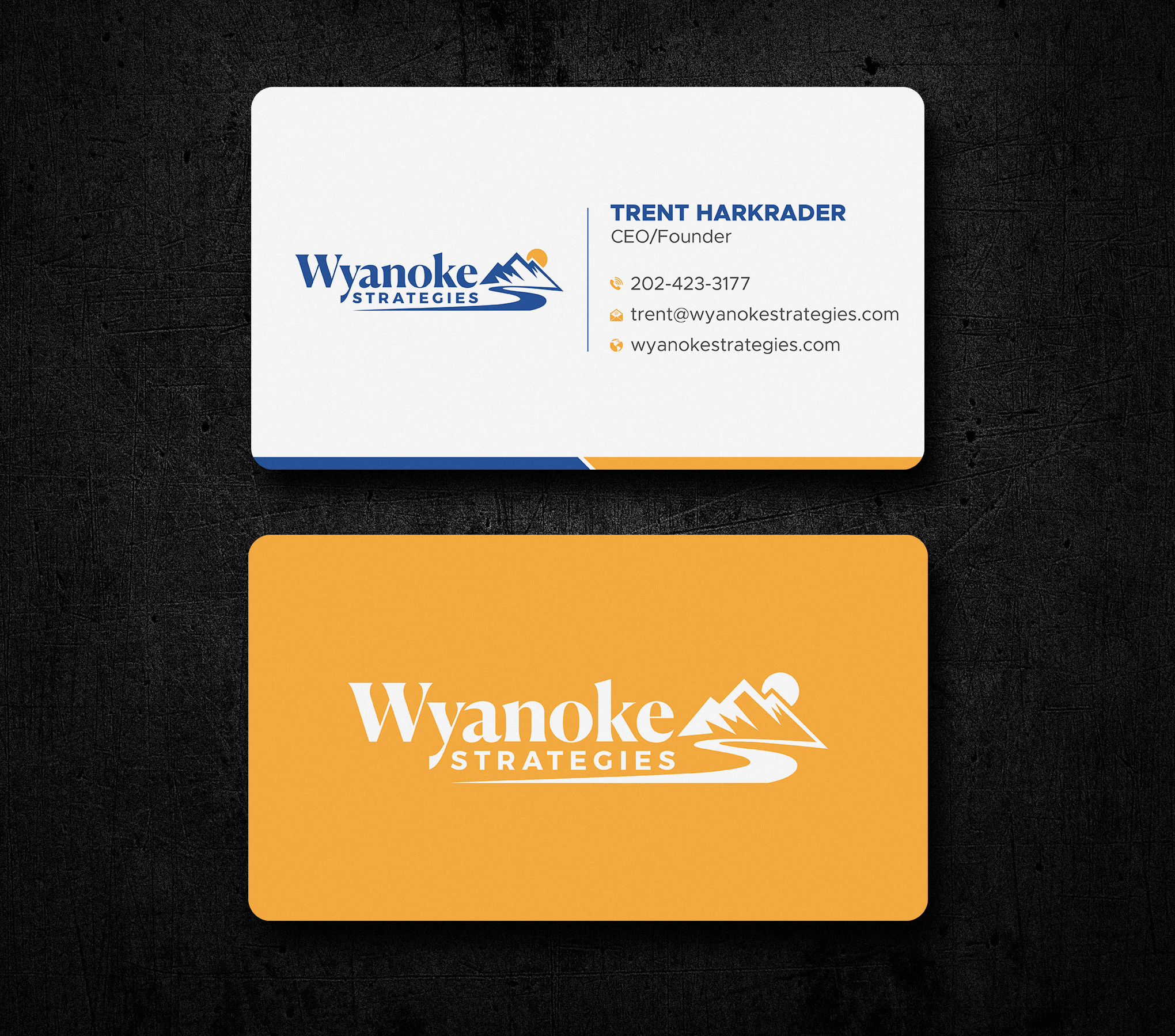 Business Card Design by Uttom 2 for Wyanoke Strategies | Design #37648851