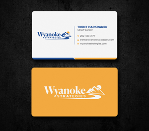 Business Card Design by Uttom 2 for Wyanoke Strategies | Design: #37648851