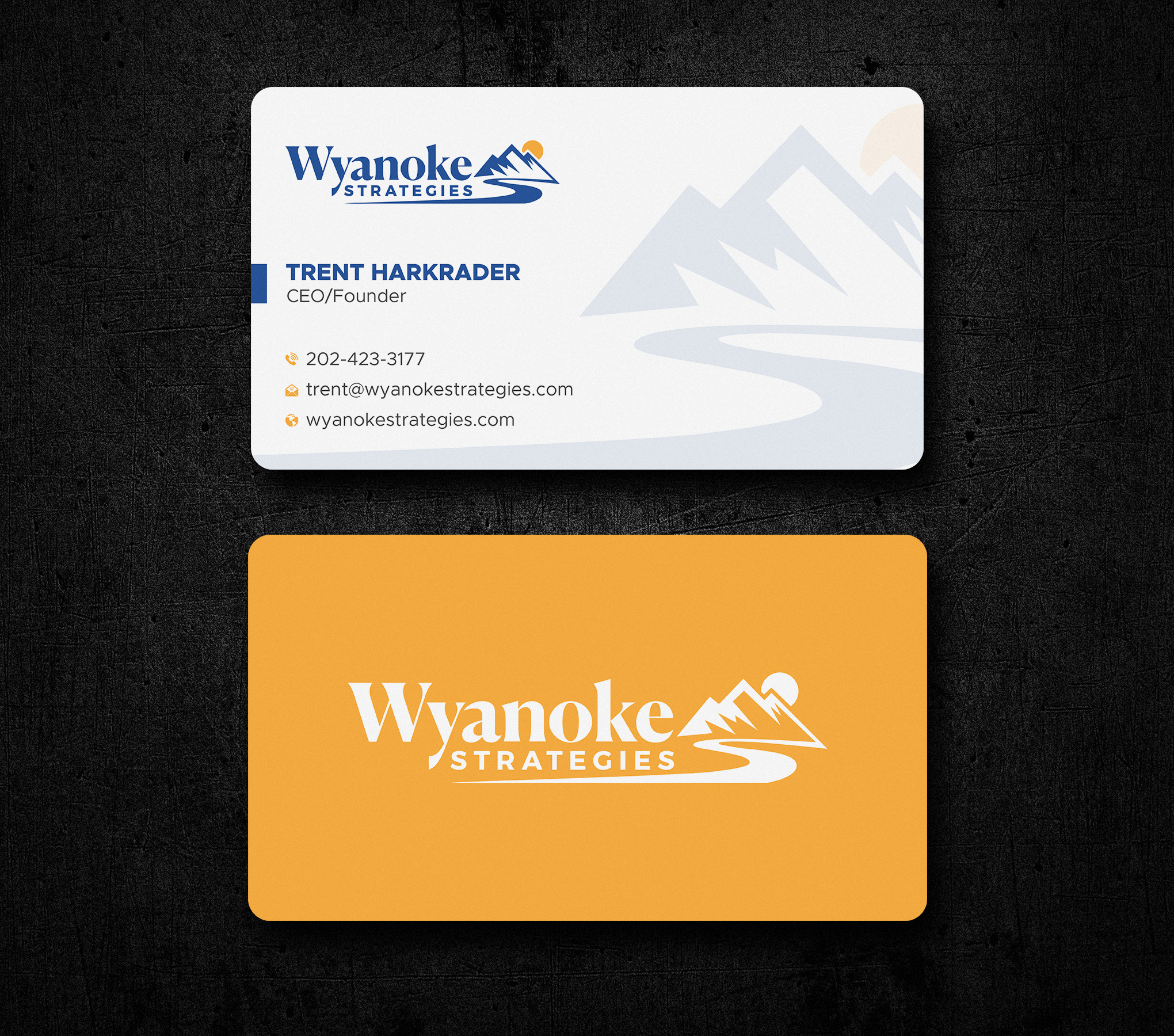Business Card Design by Uttom 2 for Wyanoke Strategies | Design #37648852