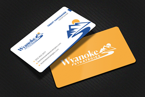 Business Card Design by Uttom 2 for Wyanoke Strategies | Design: #37648855
