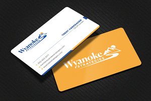 Business Card Design by Uttom 2 for Wyanoke Strategies | Design: #37648856