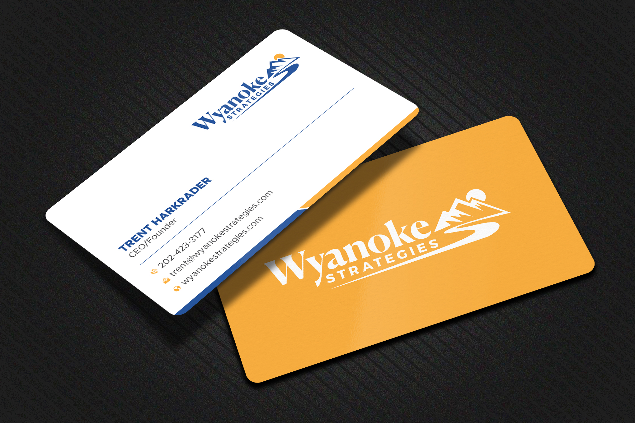 Business Card Design by Uttom 2 for Wyanoke Strategies | Design #37648857