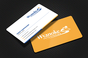 Business Card Design by Uttom 2 for Wyanoke Strategies | Design: #37648857