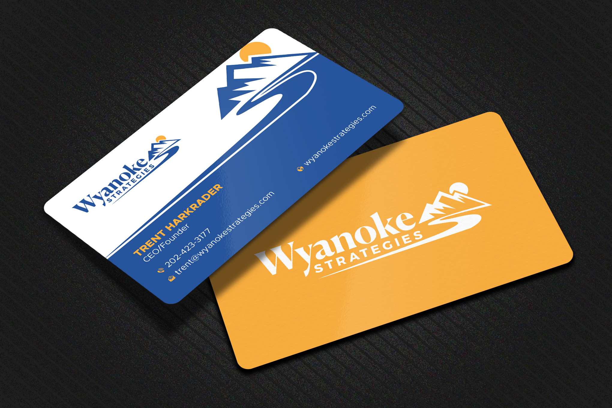 Business Card Design by Uttom 2 for Wyanoke Strategies | Design #37648858