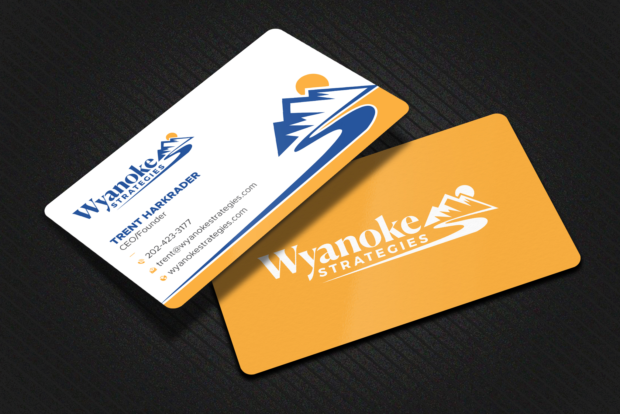 Business Card Design by Uttom 2 for Wyanoke Strategies | Design #37648859