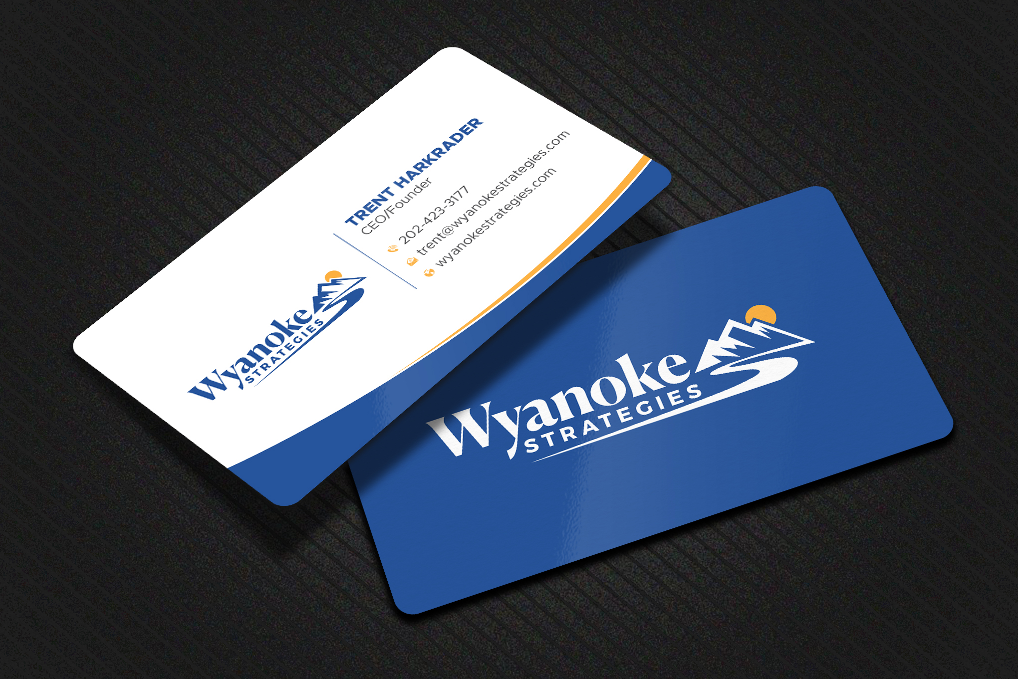 Business Card Design by Uttom 2 for Wyanoke Strategies | Design #37648861