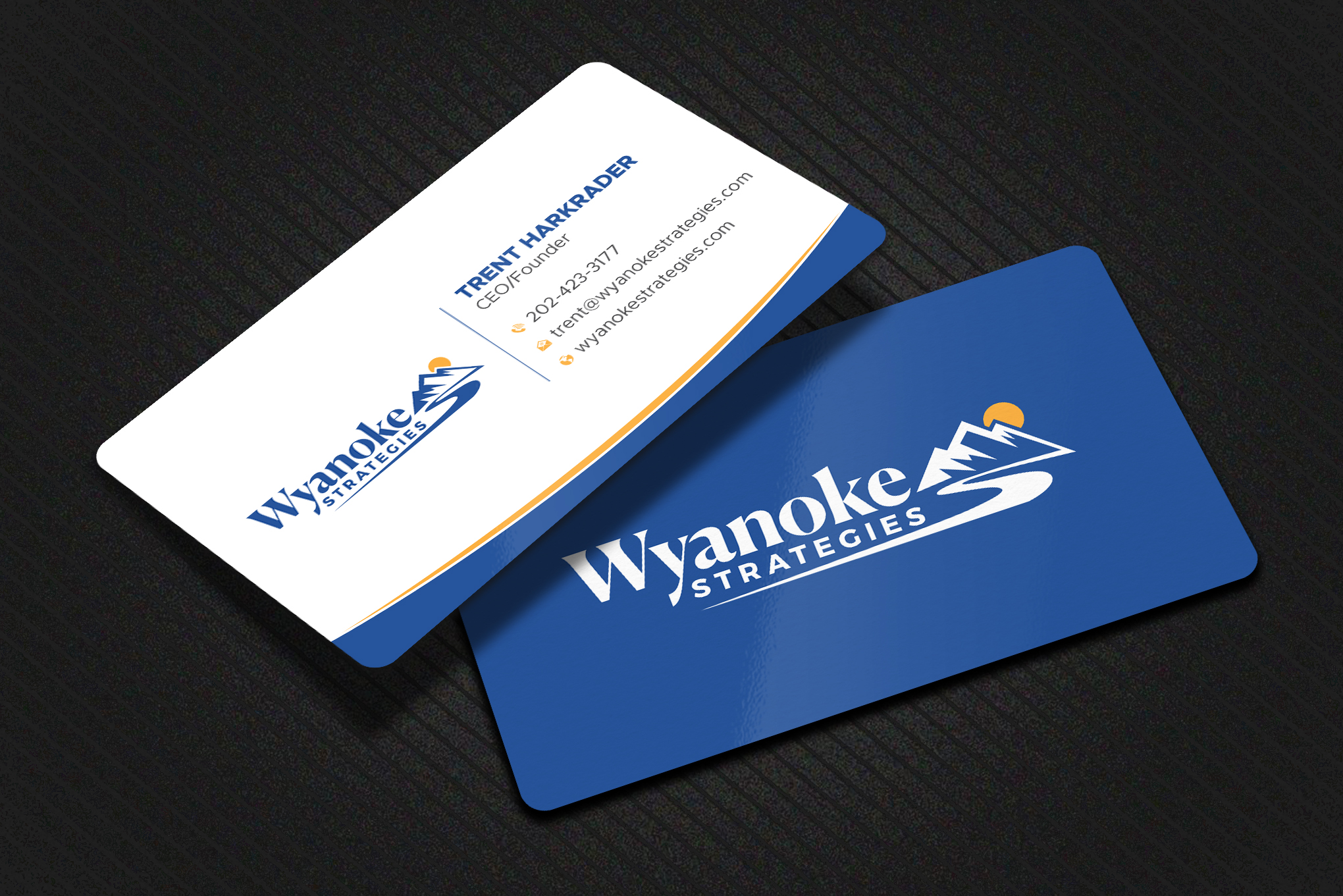 Business Card Design by Uttom 2 for Wyanoke Strategies | Design #37648862