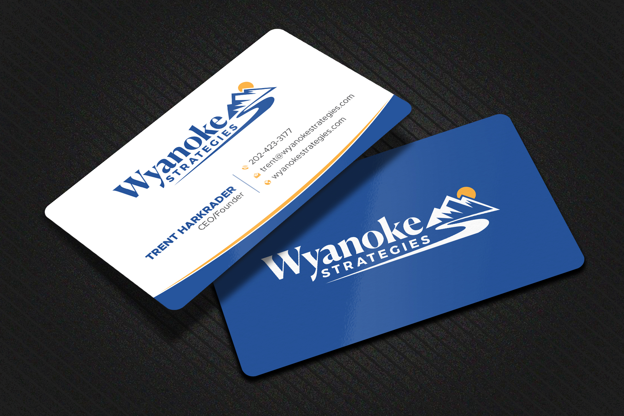 Business Card Design by Uttom 2 for Wyanoke Strategies | Design #37648863