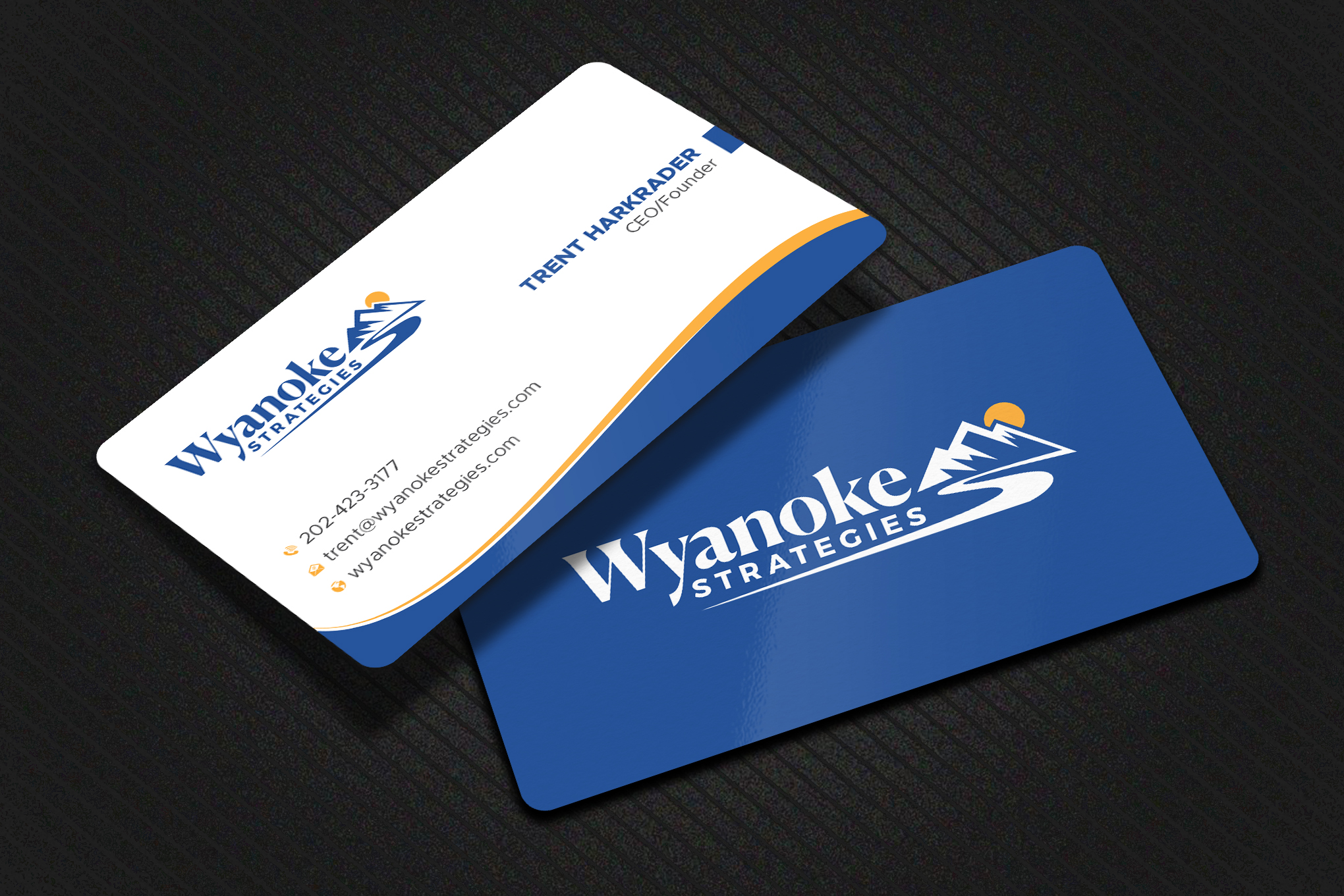 Business Card Design by Uttom 2 for Wyanoke Strategies | Design #37648864