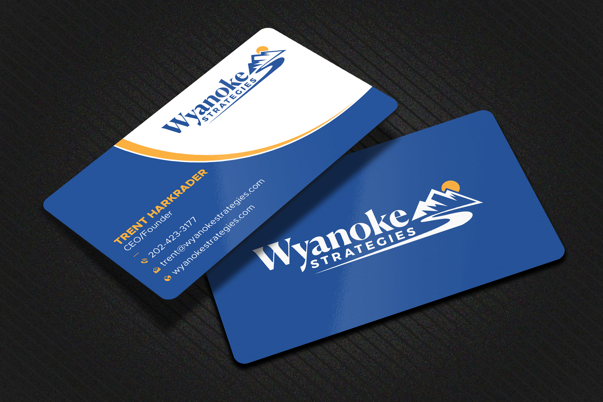 Business Card Design by Uttom 2 for Wyanoke Strategies | Design #37648865
