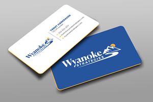 Business Card Design by Uttom 2 for Wyanoke Strategies | Design: #37648868