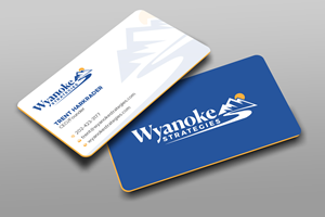 Business Card Design by Uttom 2 for Wyanoke Strategies | Design: #37648869