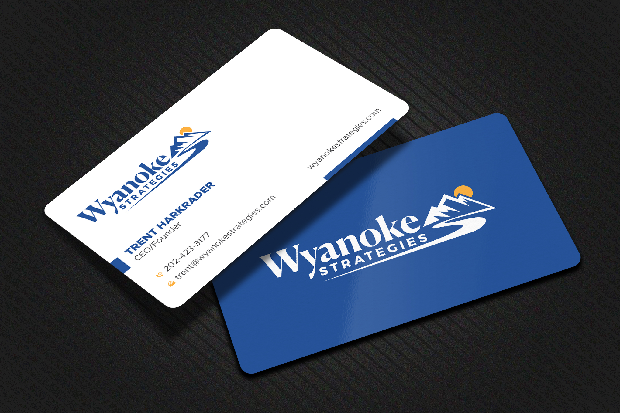 Business Card Design by Uttom 2 for Wyanoke Strategies | Design #37648870