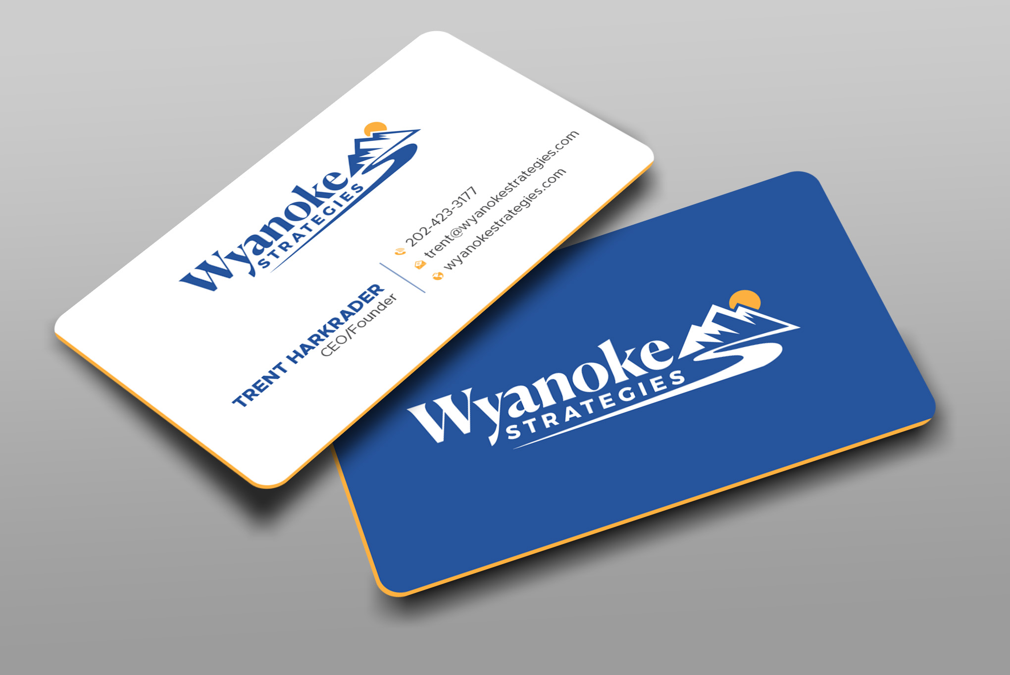 Business Card Design by Uttom 2 for Wyanoke Strategies | Design #37648889