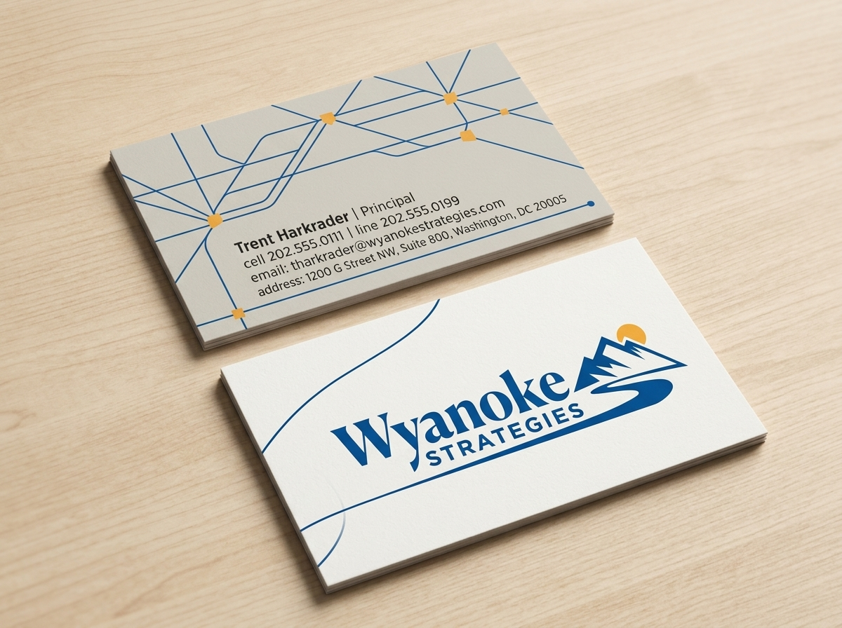 Business Card Design by Design92 for Wyanoke Strategies | Design #37648731