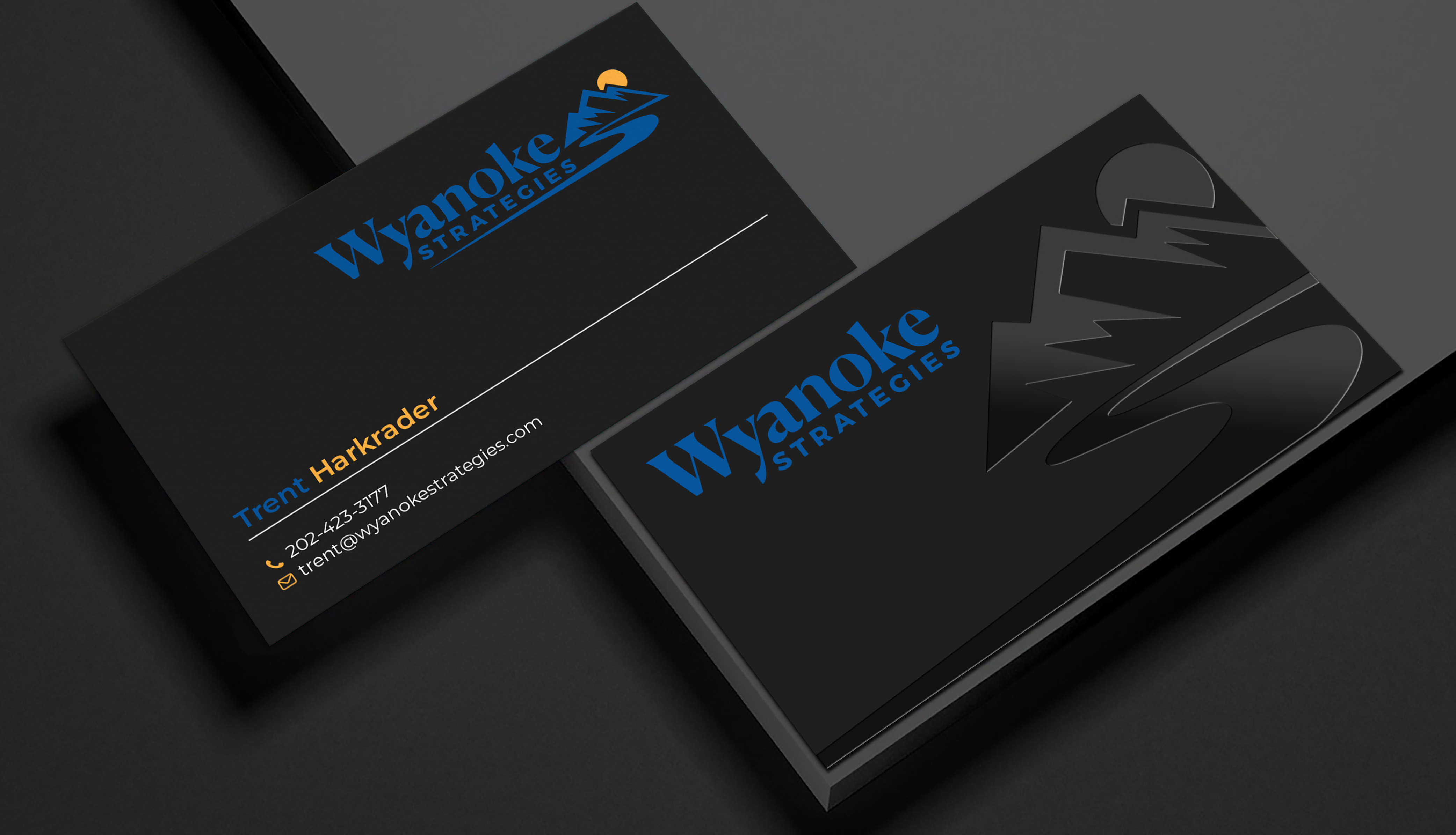 Business Card Design by Imagine design000 for Wyanoke Strategies | Design #37641546