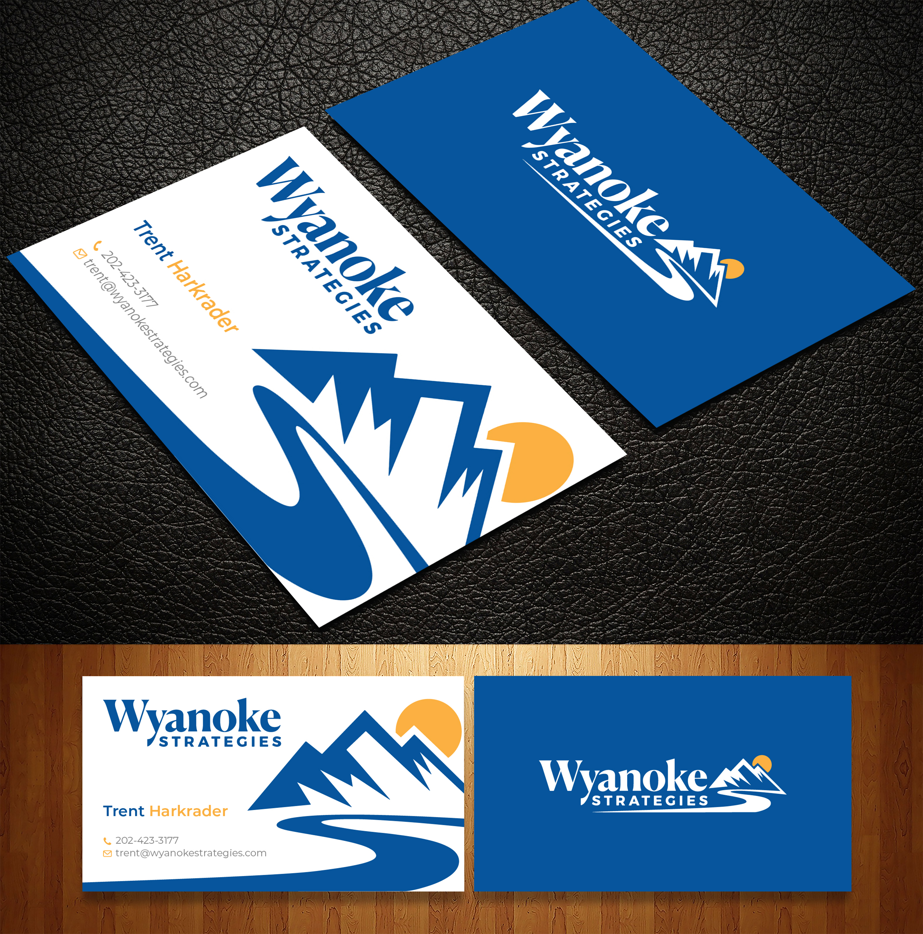 Business Card Design by Imagine design000 for Wyanoke Strategies | Design #37641549