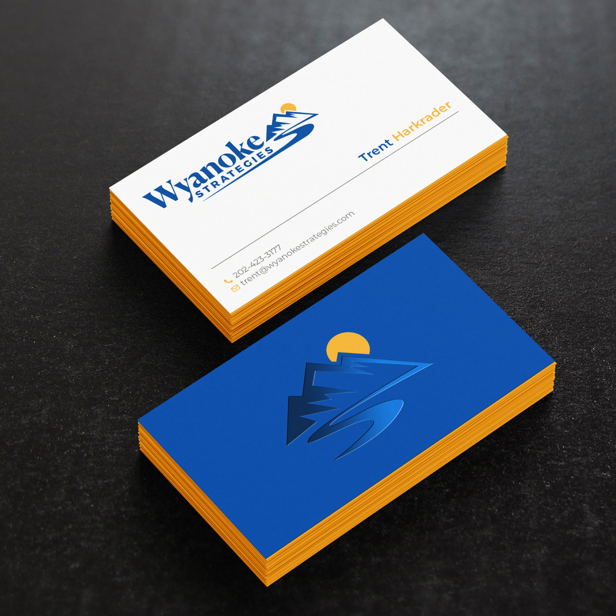 Business Card Design by Imagine design000 for Wyanoke Strategies | Design #37641574